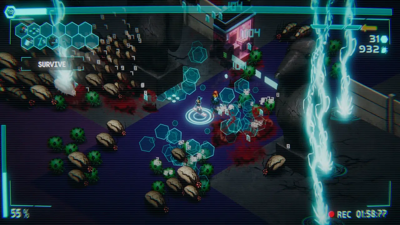 CybeRage: Orange Line Screenshot 3