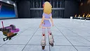 FULL METAL SCHOOLGIRL - Costume: "Nurse Baby Blue (Ryoko)" Screenshot 1