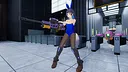 FULL METAL SCHOOLGIRL - Costume: "Blue Bunny Girl (Akemi)" Screenshot 2