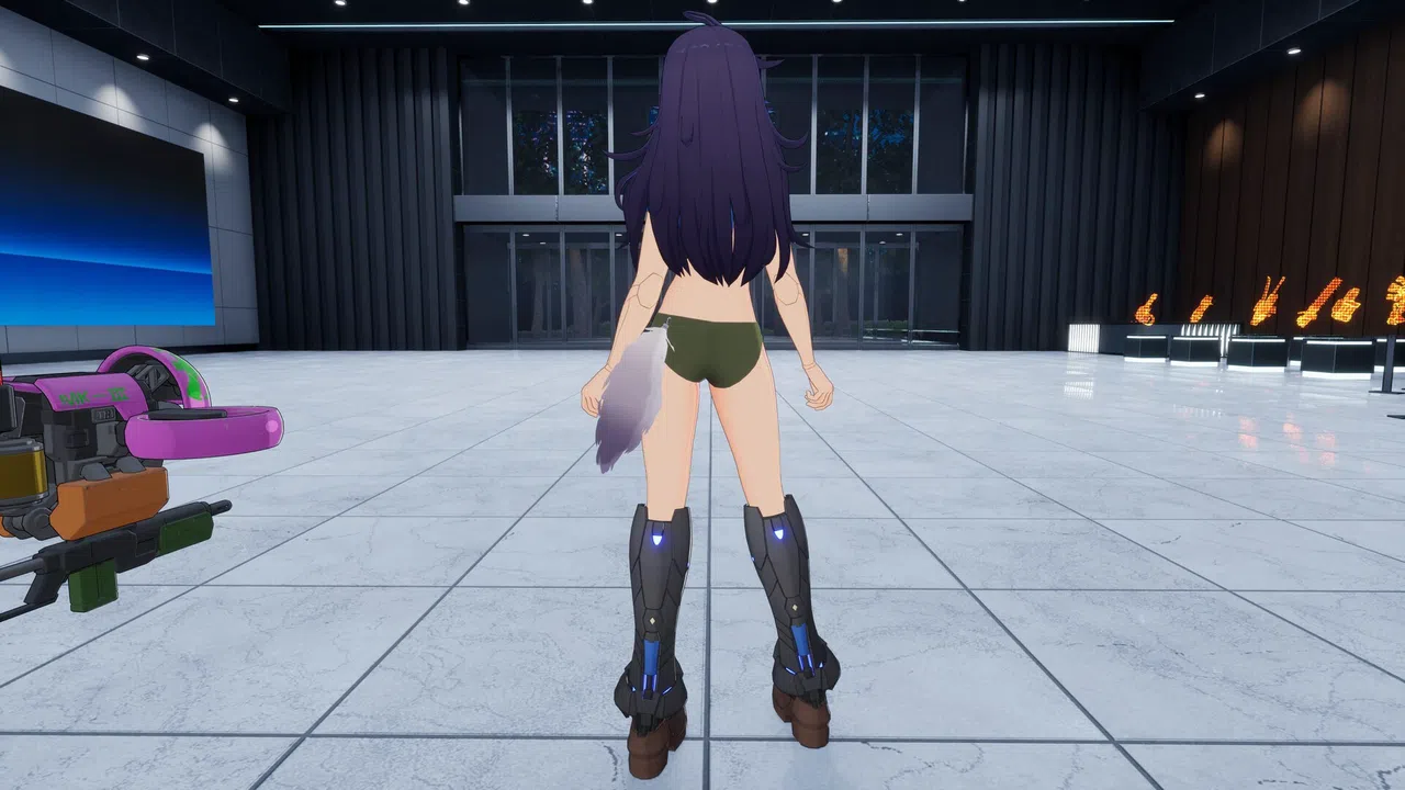 FULL METAL SCHOOLGIRL - Costume: "Cool Green Bikini (Akemi)" Screenshot 0
