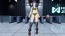 FULL METAL SCHOOLGIRL - Costume: "Cool Green Bikini (Akemi)" Screenshot 1