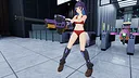 FULL METAL SCHOOLGIRL - Costume: "Cool Red Bikini (Akemi)" Screenshot 2