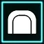 A tunnel icon