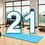 21 level completed icon