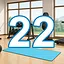 22 level completed icon