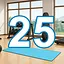 25 level completed icon