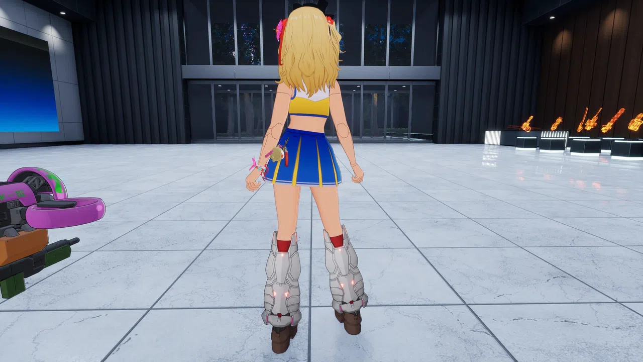 FULL METAL SCHOOLGIRL - Costume: "Refreshing Cheerleader(Ryoko)" Screenshot 2