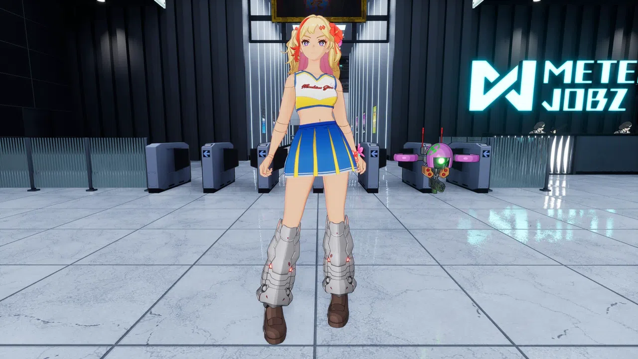 FULL METAL SCHOOLGIRL - Costume: "Refreshing Cheerleader(Ryoko)" Screenshot 0