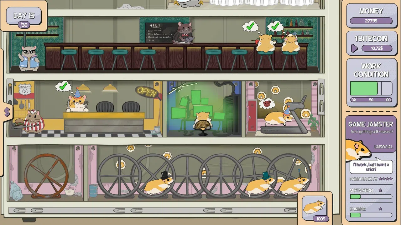 H.A.M. – Hamster Automated Mining Screenshot 2