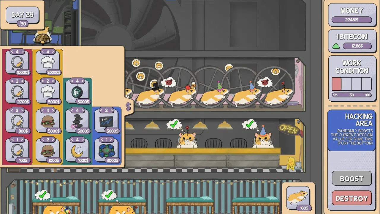 H.A.M. – Hamster Automated Mining Screenshot 1