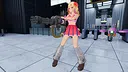 FULL METAL SCHOOLGIRL - Costume: "Lovely Cheerleader (Ryoko)" Screenshot 2
