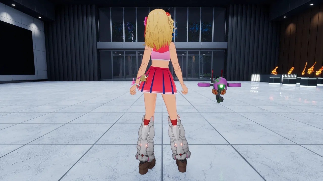 FULL METAL SCHOOLGIRL - Costume: "Lovely Cheerleader (Ryoko)" Screenshot 1