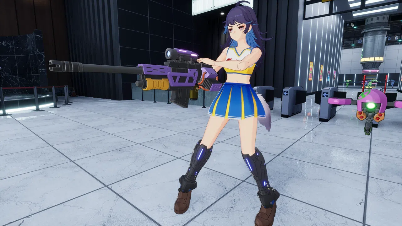 FULL METAL SCHOOLGIRL - Costume: "Refreshing Cheerleader (Akemi)" Screenshot 2