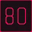 Level 80 icon