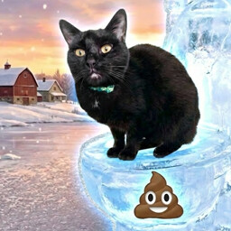 poop on ice