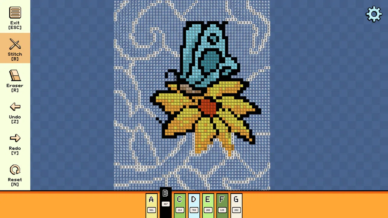 Pixel Cross Stitch - Simple Nature Pack Screenshot 1
