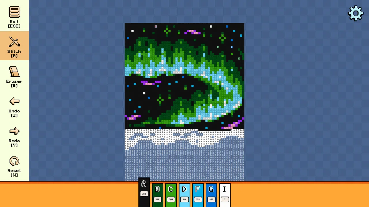 Pixel Cross Stitch - Landscapes Pack 4 Screenshot 2