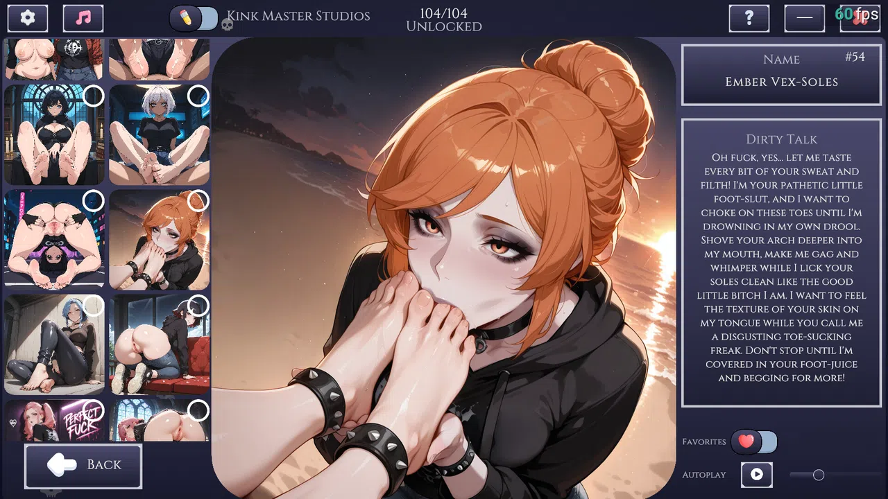 Hentai Senpai: Goth Feet - Sole Desire Screenshot 3