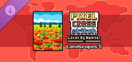 Pixel Cross Stitch - Landscapes Pack 5