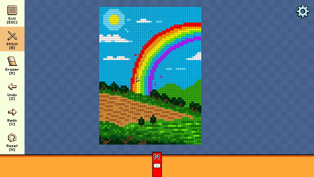 Pixel Cross Stitch - Landscapes Pack 5 Screenshot 1