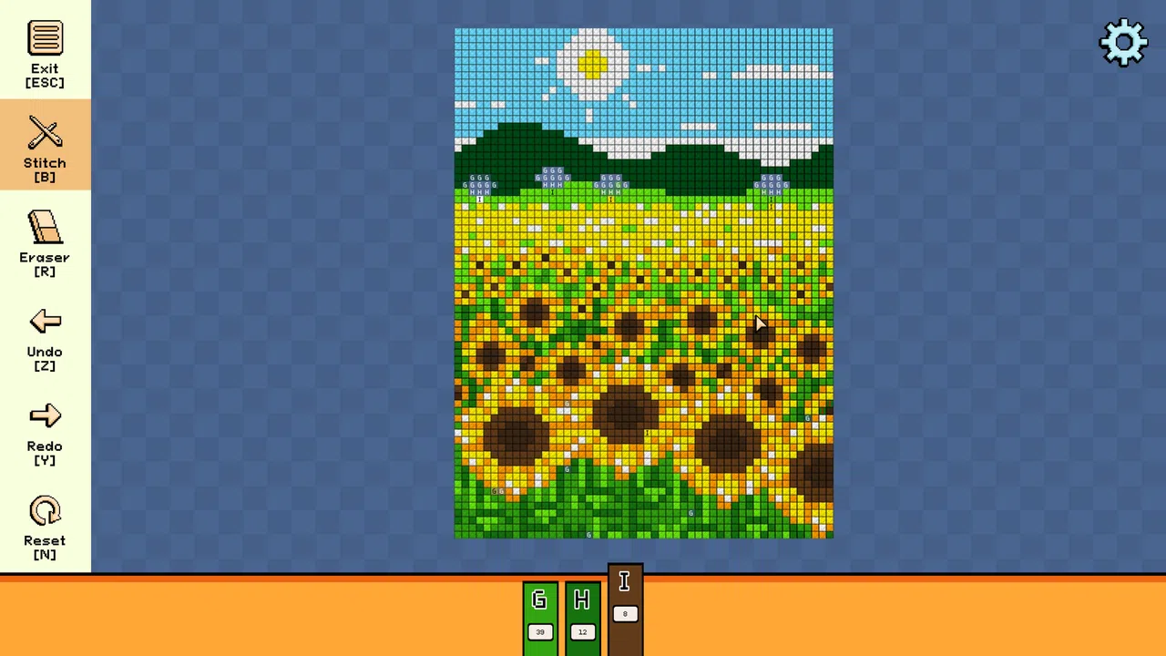 Pixel Cross Stitch - Landscapes Pack 5 Screenshot 3
