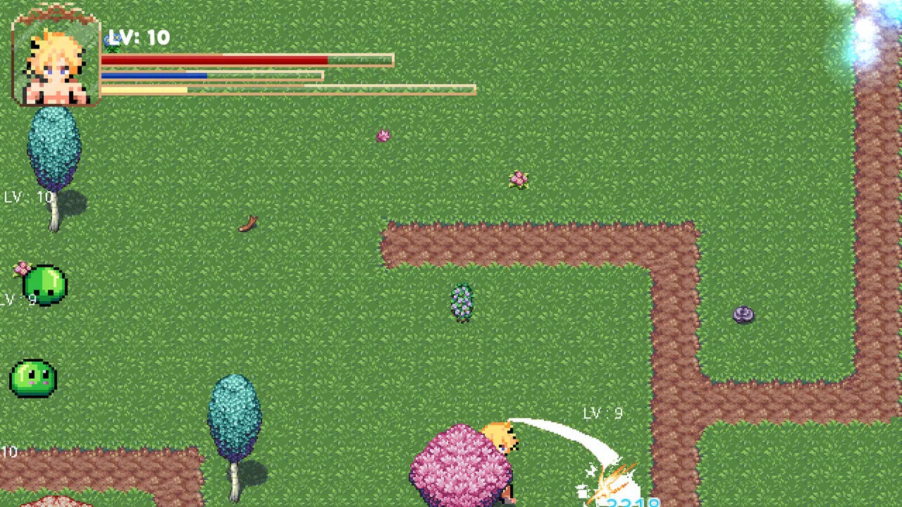 Dragon Slayer and The Leaf Town Screenshot 0