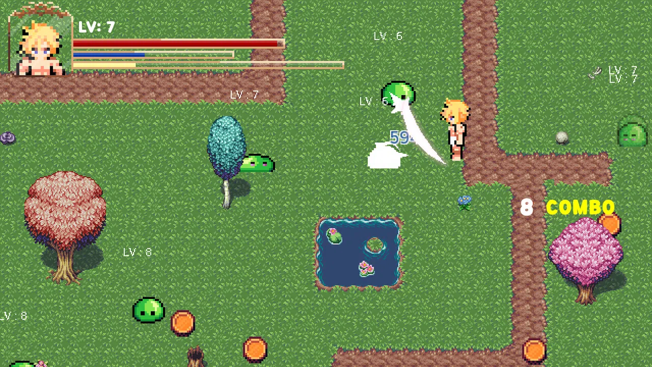 Dragon Slayer and The Leaf Town Screenshot 1