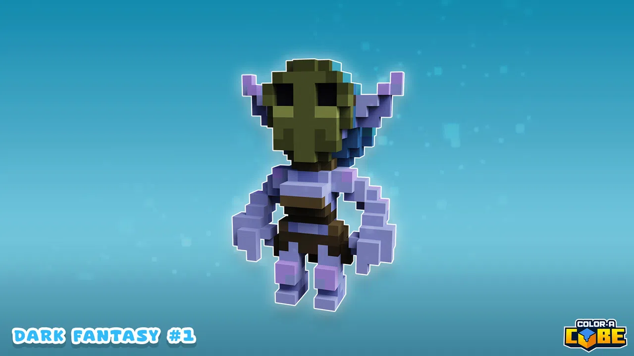 Color a Cube - Dark Fantasy #1 Screenshot 6