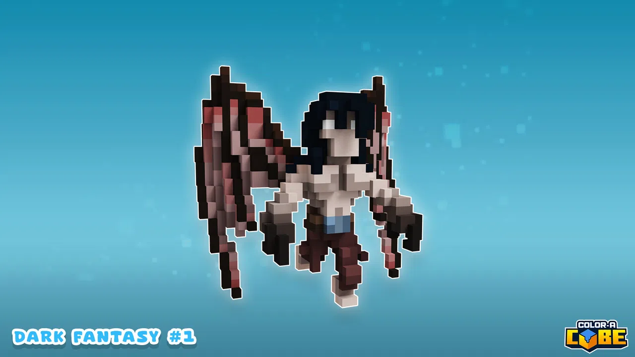 Color a Cube - Dark Fantasy #1 Screenshot 7