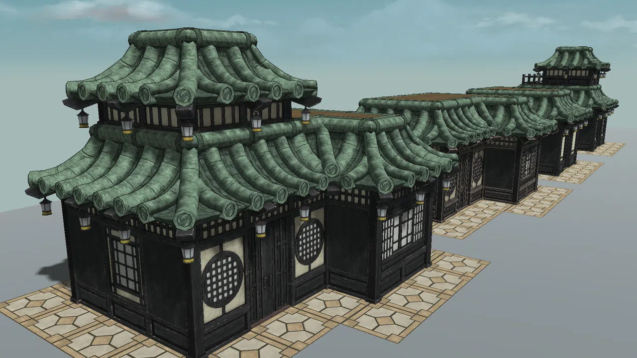 RPG Developer Bakin House Builder Pack Asian Style Screenshot 0