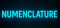 Numenclature