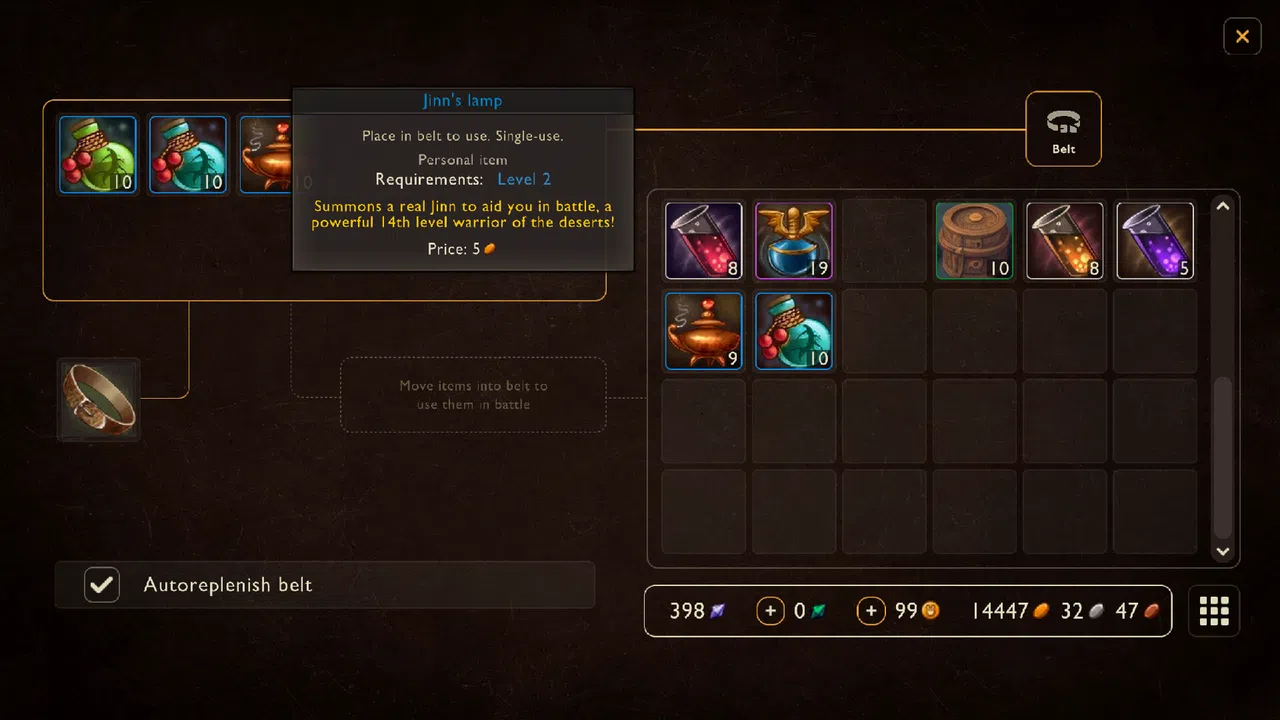 Arcane Afterfall - Consumable Items Pack Screenshot 2