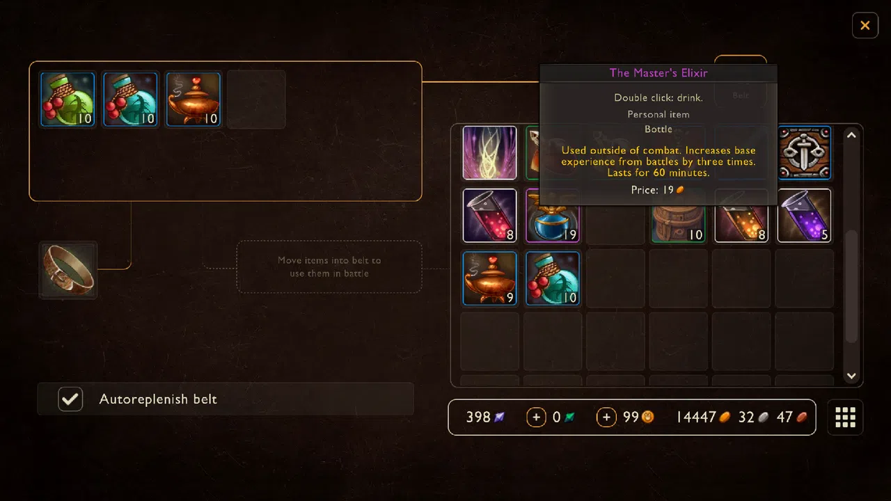 Arcane Afterfall - Consumable Items Pack Screenshot 3