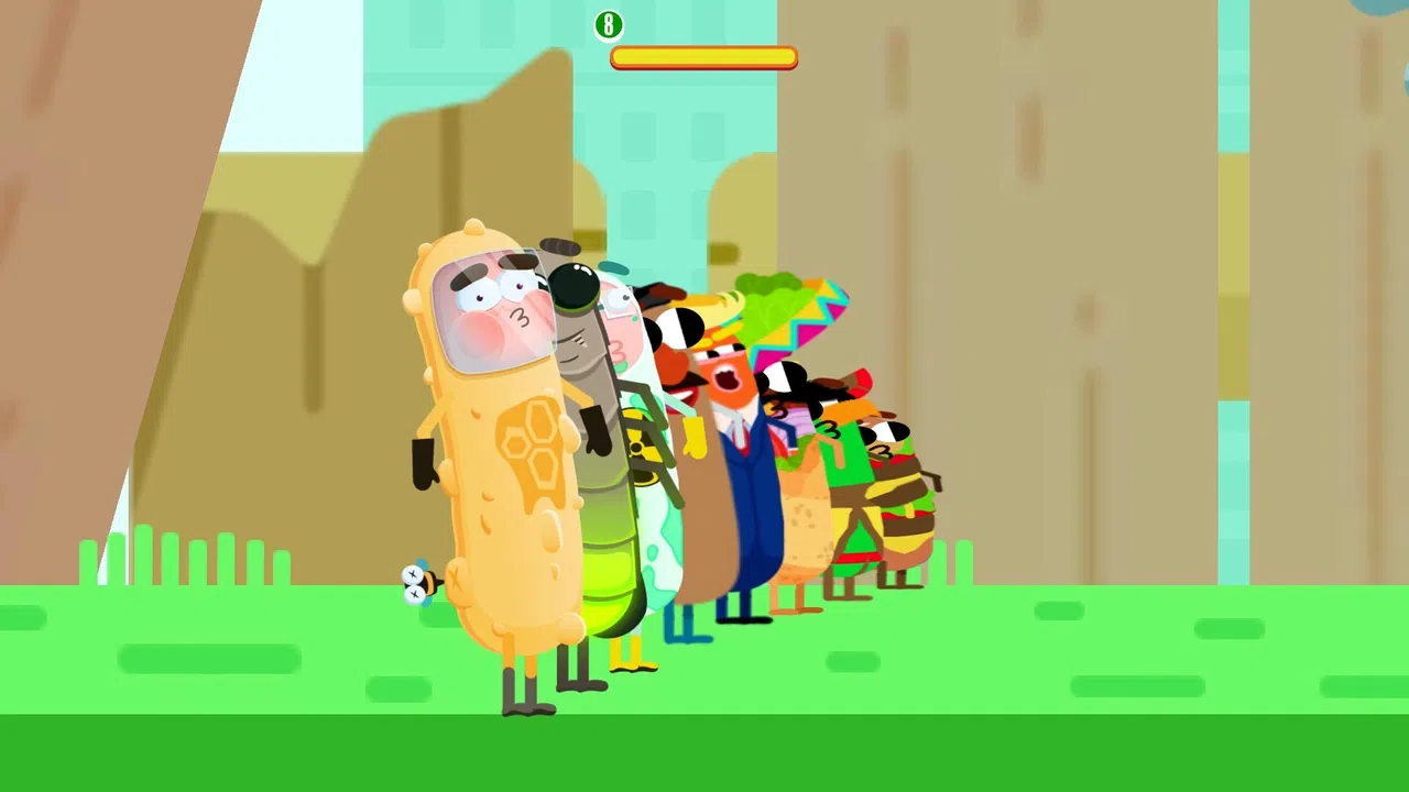 Run Sausage Run: Honey, Light and Poison Screenshot 0