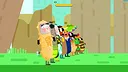 Run Sausage Run: Honey, Light and Poison Screenshot 0