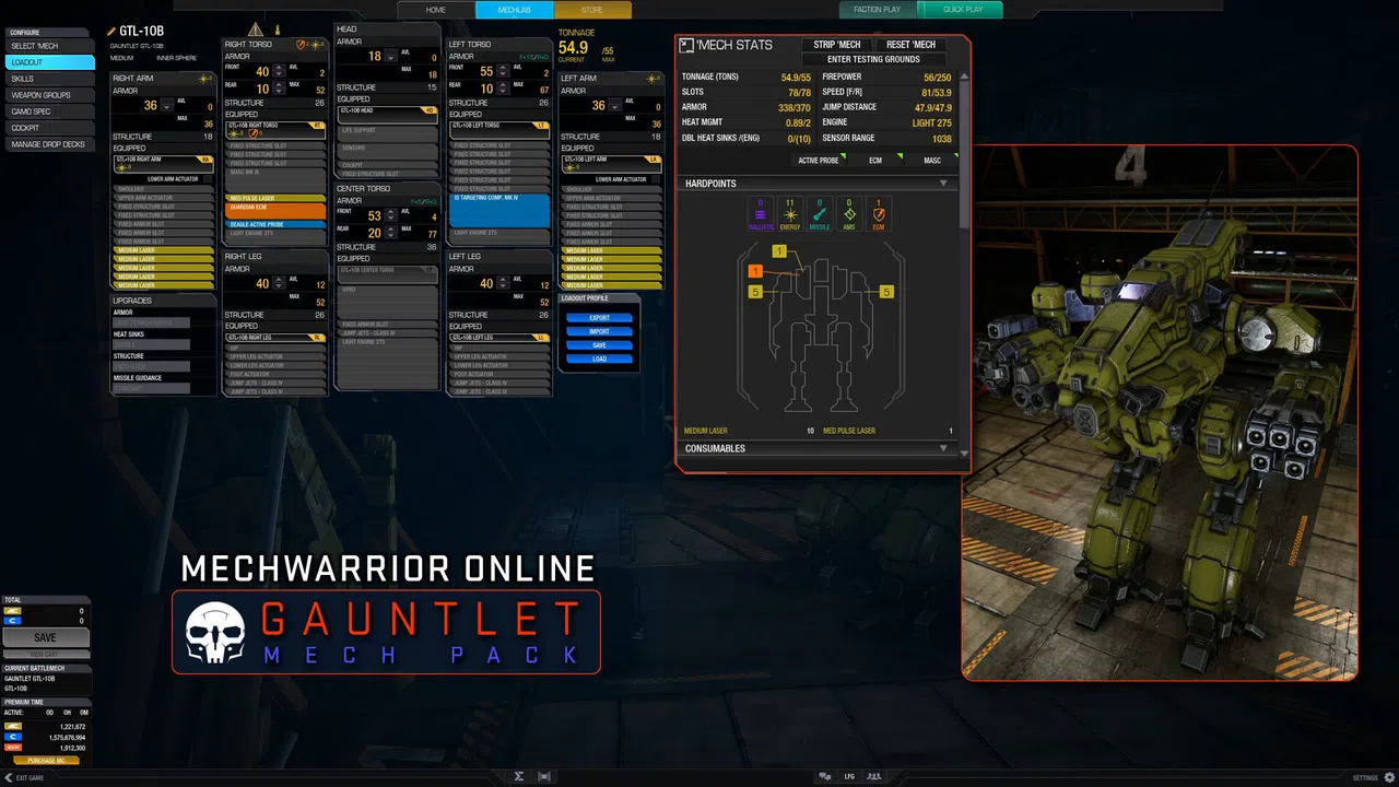 MechWarrior Online™ - Gauntlet Mech pack Screenshot 7