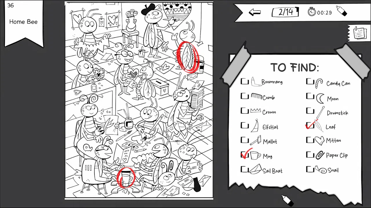 INK ENIGMA: Hidden Object Challenges Screenshot 1