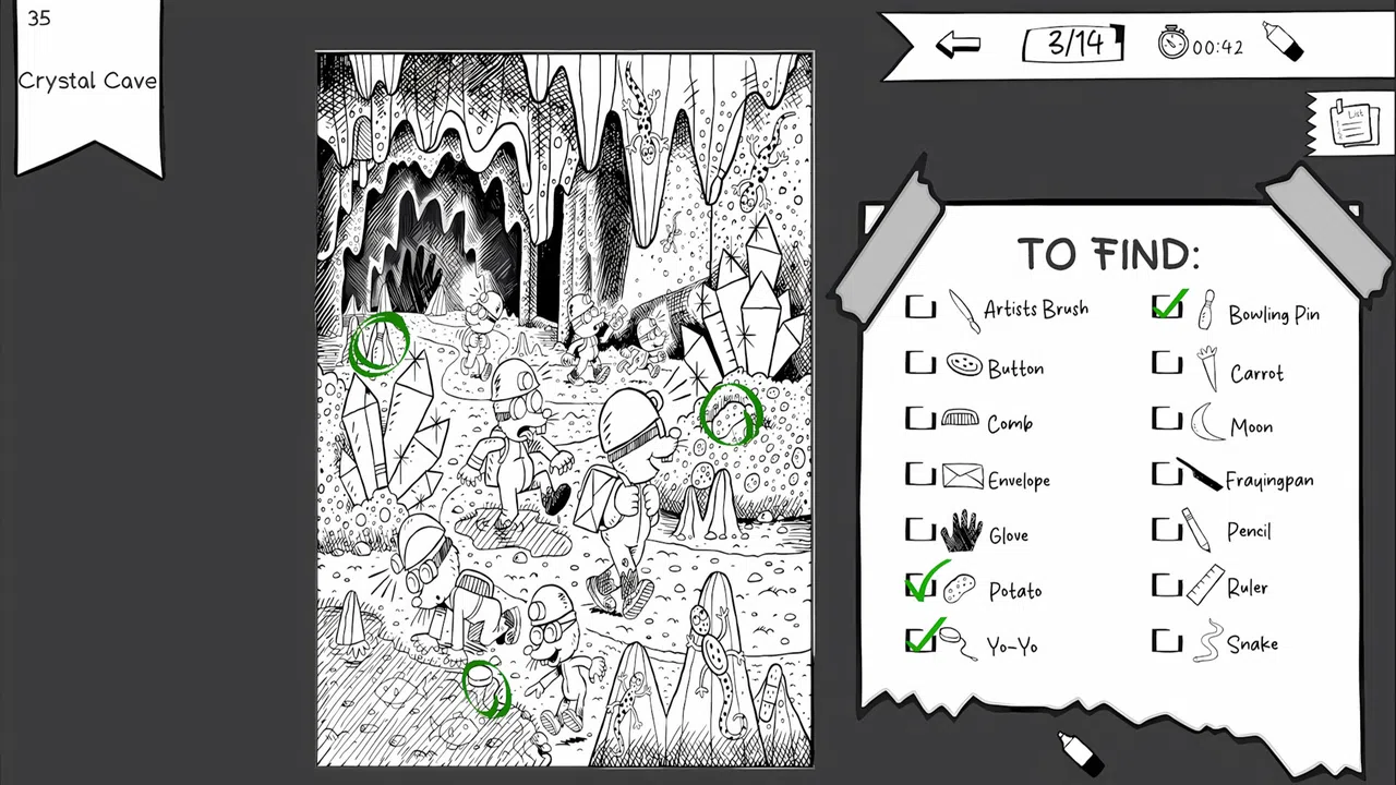 INK ENIGMA: Hidden Object Challenges Screenshot 4