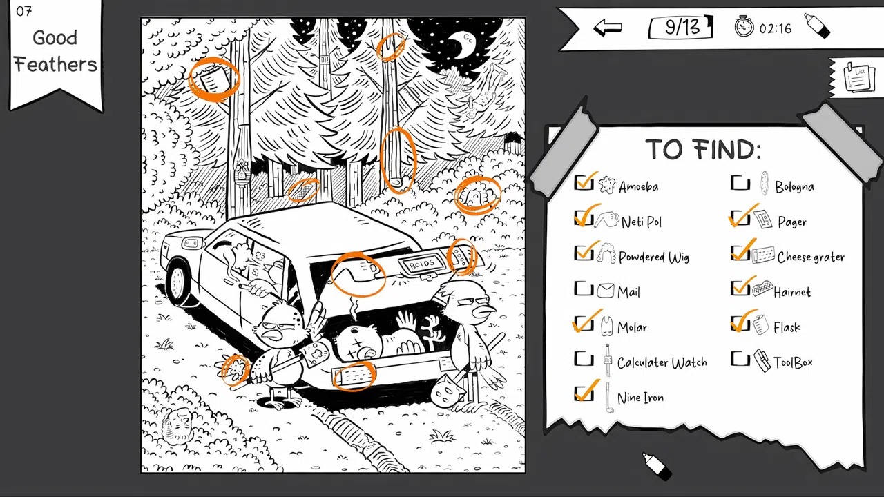 INK ENIGMA: Hidden Object Challenges Screenshot 0