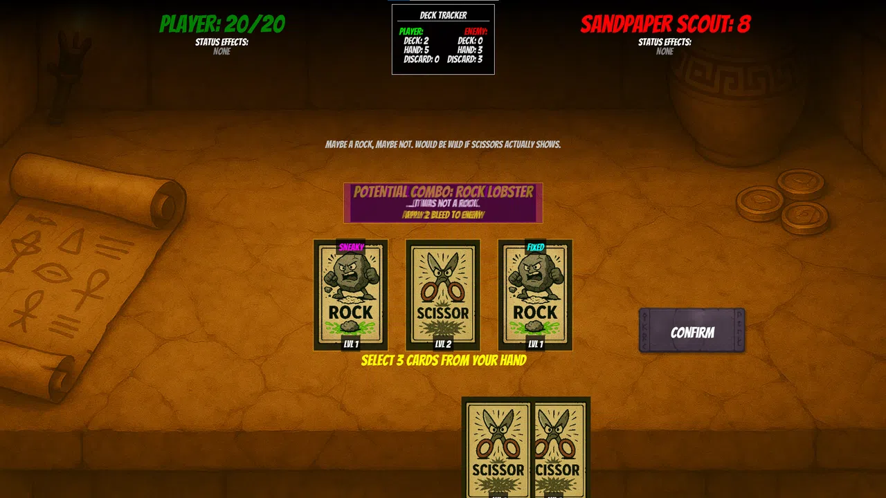 Rogue Paper Scissors Screenshot 0