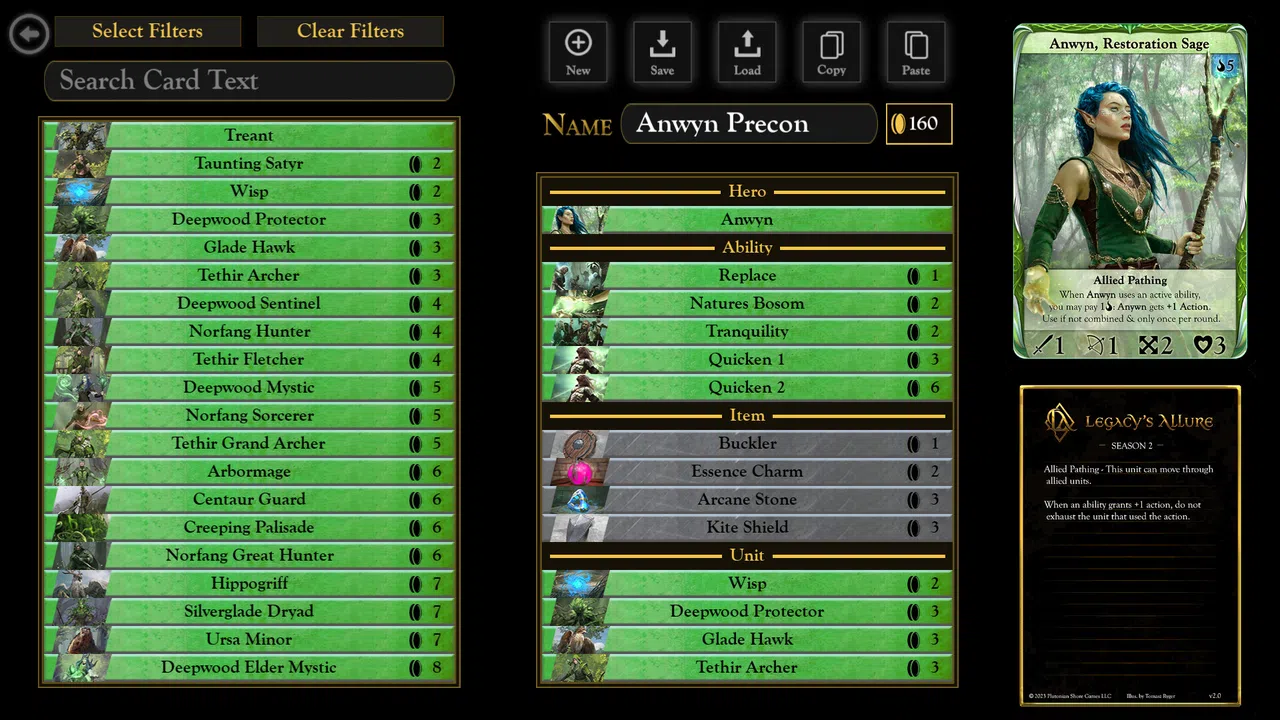 Legacy's Allure - Sylvan Faction Pack Screenshot 0