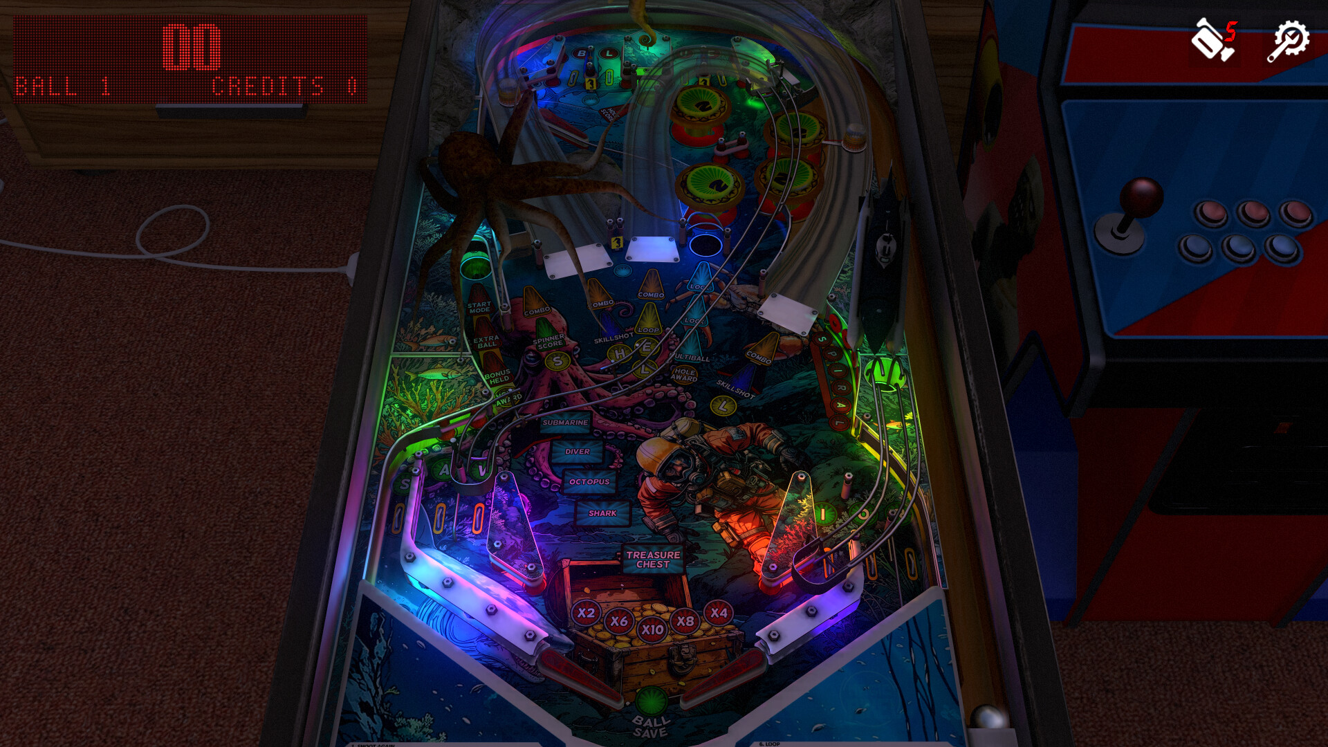 Zaccaria Pinball Screenshot 4