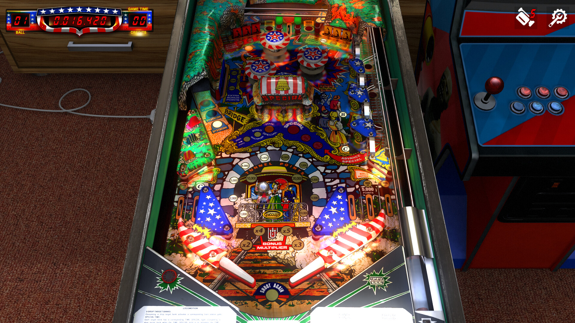 Zaccaria Pinball Screenshot 10