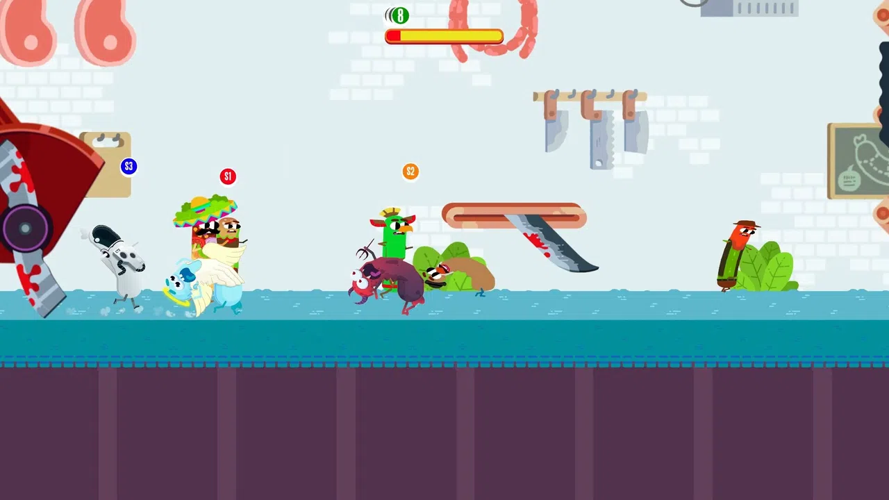 Run Sausage Run: Good, Bad and Curious Screenshot 2