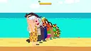 Run Sausage Run: Old, Ancient and Fossil Screenshot 0