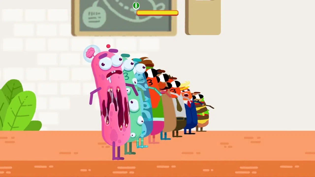 Run Sausage Run: Eyes, Brains and Bones Screenshot 0