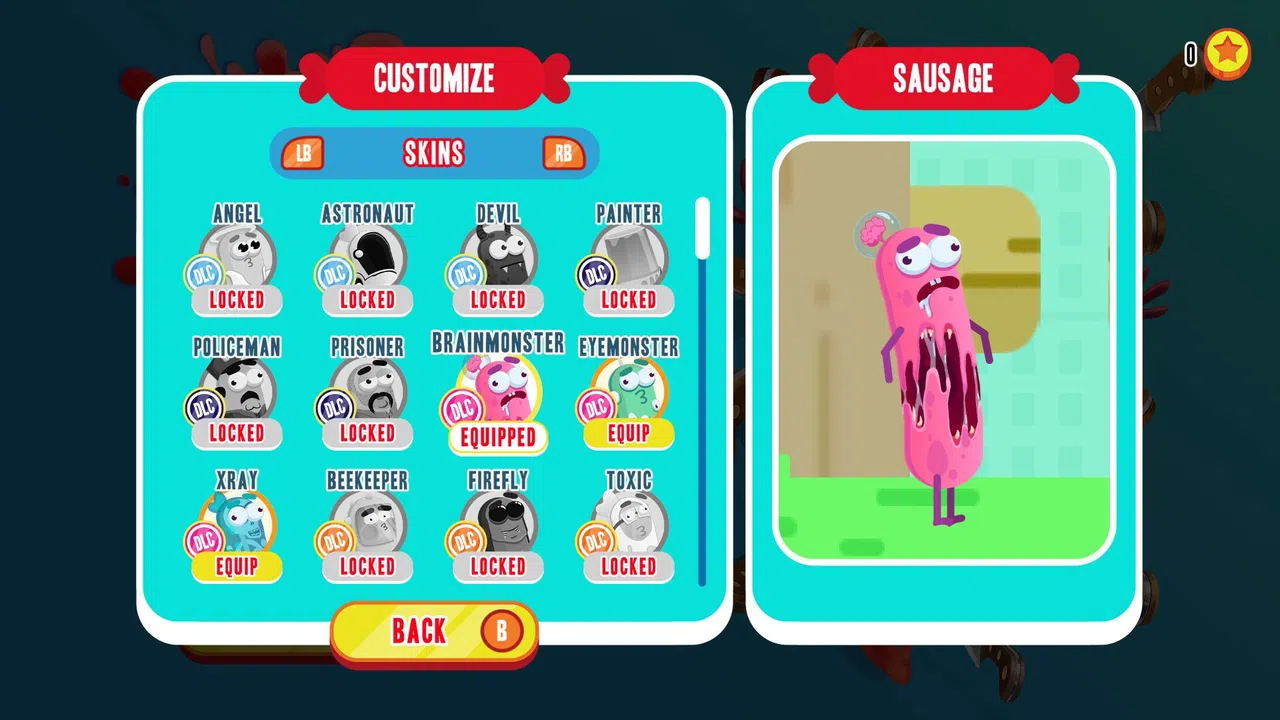 Run Sausage Run: Eyes, Brains and Bones Screenshot 5