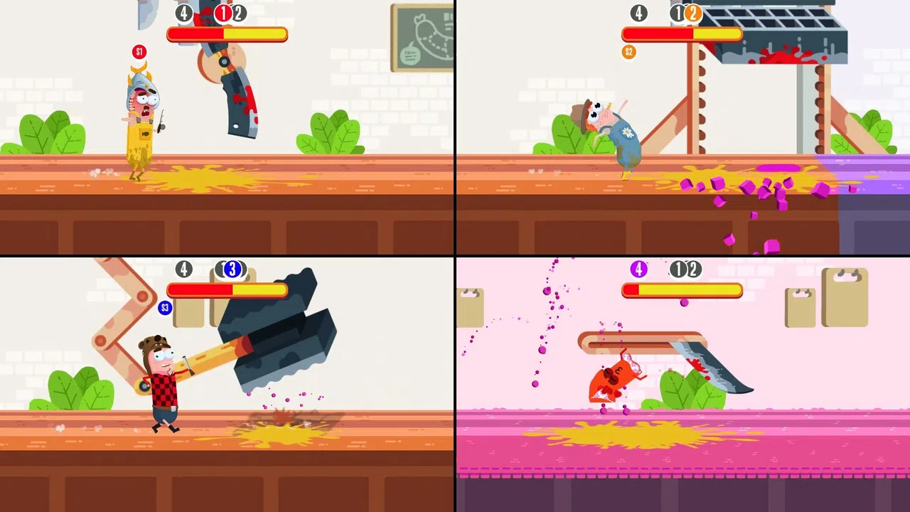 Run Sausage Run: Fish, Plant and Hunt Screenshot 1