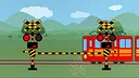 Railroad crossing play Screenshot 0