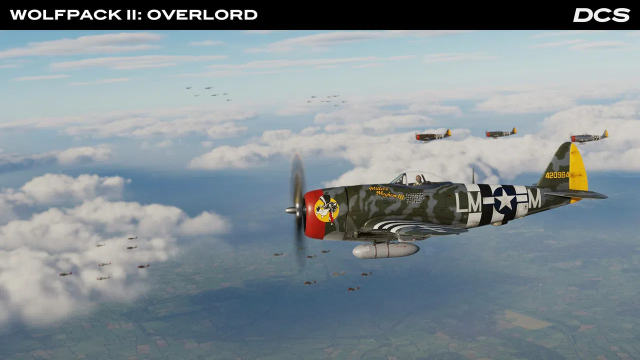 DCS: P-47D Wolfpack II Overlord Campaign Screenshot 0